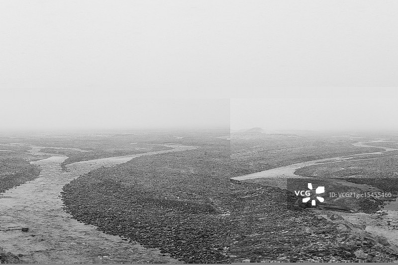 冰岛河床图片素材