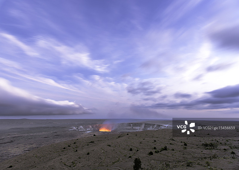 基拉韦厄火山口图片素材