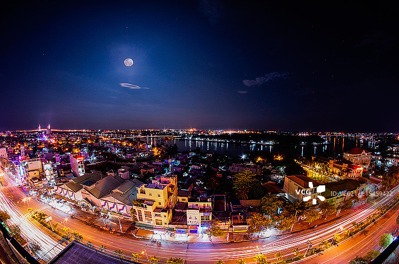 芹苴夜景图片素材