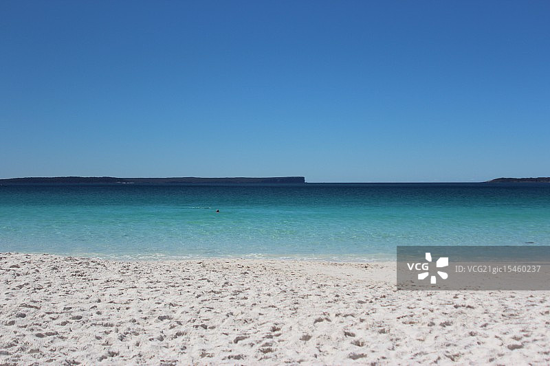 海姆斯海滩 - 世界上最白的海滩图片素材