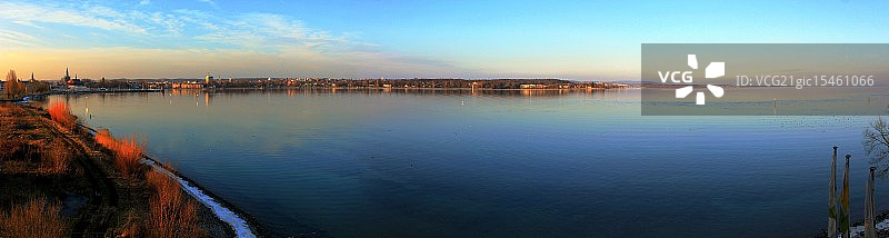 宁静的博登湖图片素材