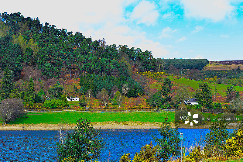 Glendalough低湖图片素材