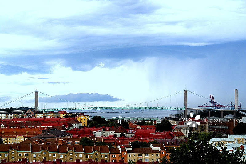 哥德堡雷雨前图片素材
