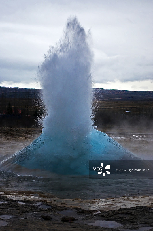 斯特罗克间歇泉图片素材