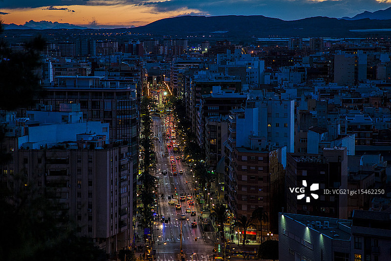 阿利坎特城市风光图片素材