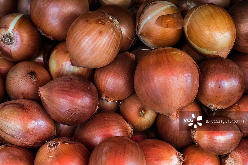 卡梅尔市场的洋葱图片素材