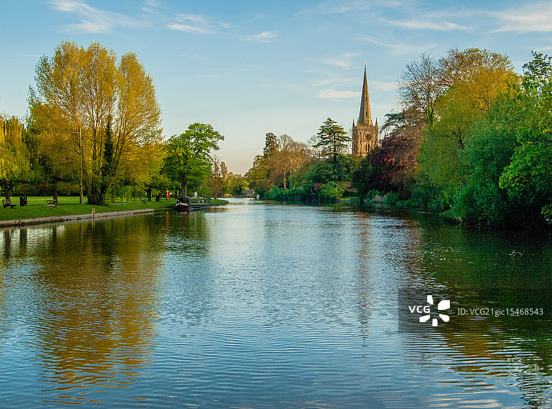 埃文河畔斯特拉特福图片素材