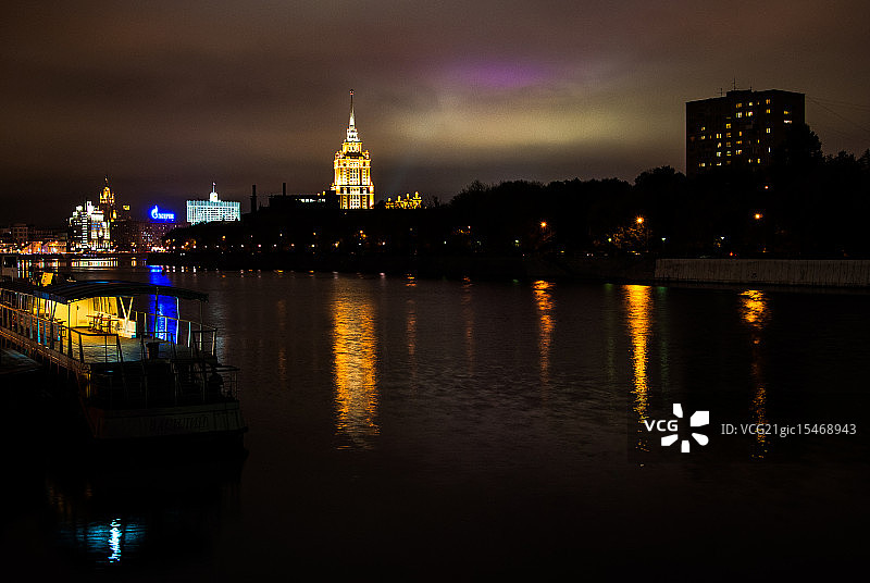 莫斯科河图片素材