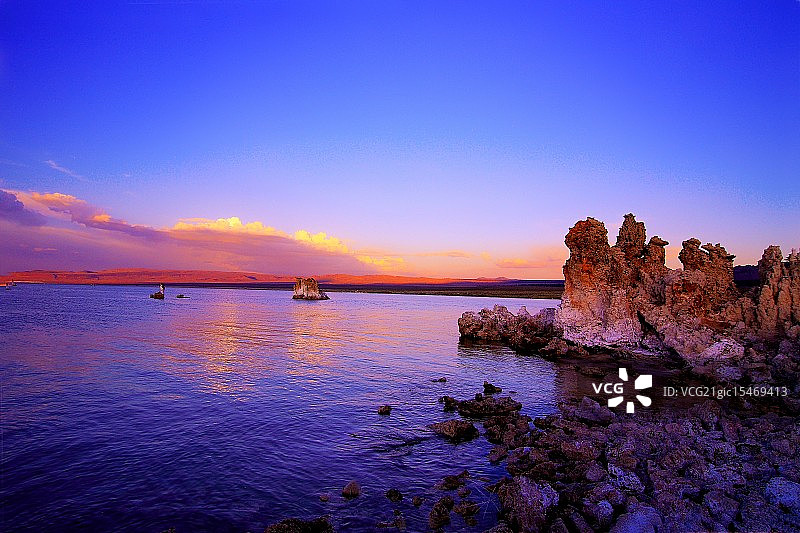 莫诺湖图片素材