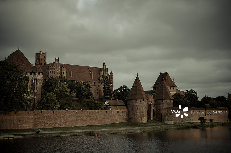 马尔堡城堡图片素材