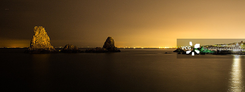 阿奇特雷扎—西西里岛图片素材