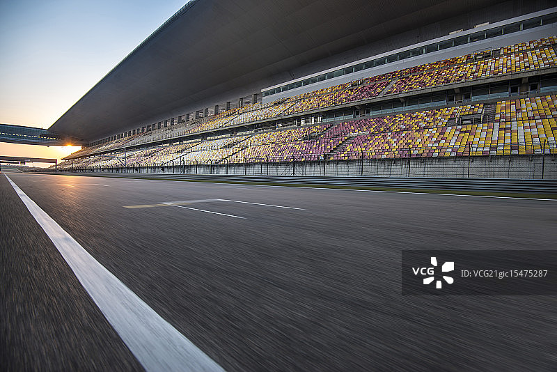 上海F1国际赛车场图片素材