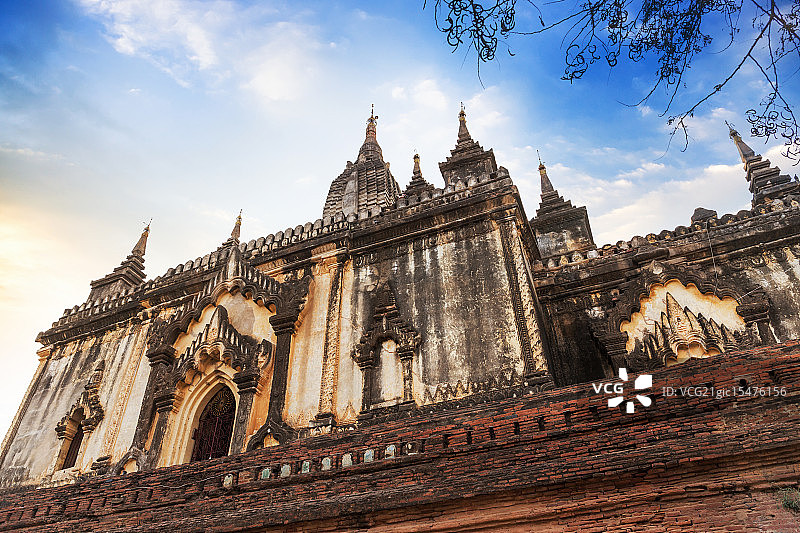缅甸蒲甘佛塔图片素材