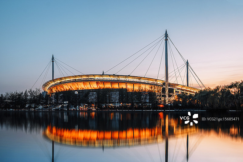 洛阳体育场图片素材