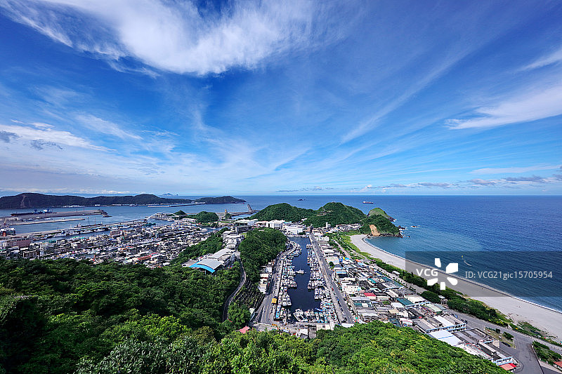 台湾宜兰县建筑风光图片素材