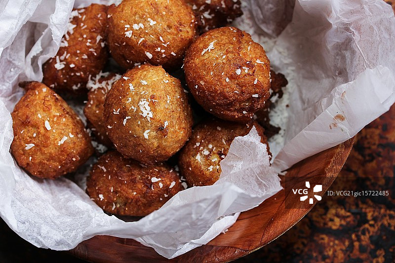 炸香蕉饼图片素材