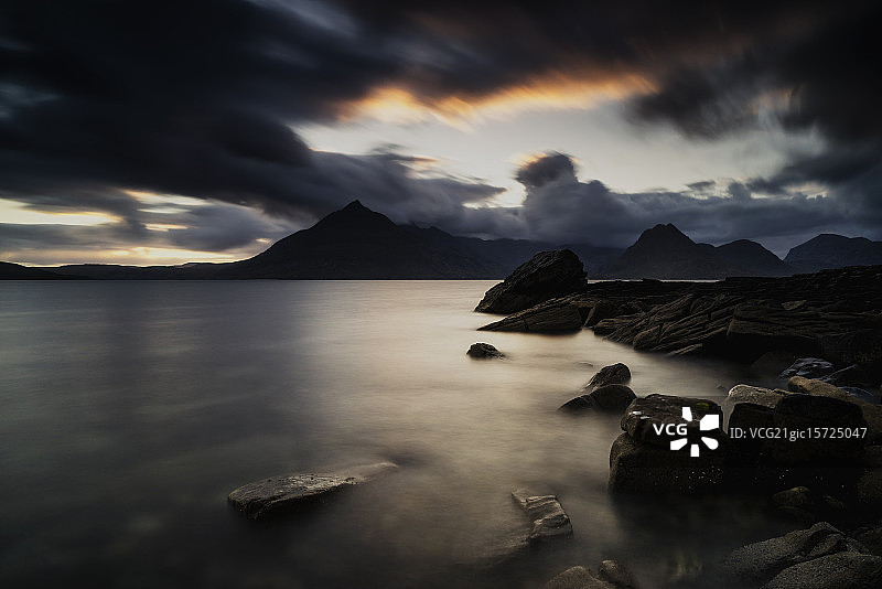 埃尔戈尔日落图片素材