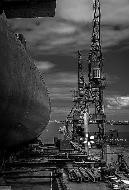 干船坞图片素材