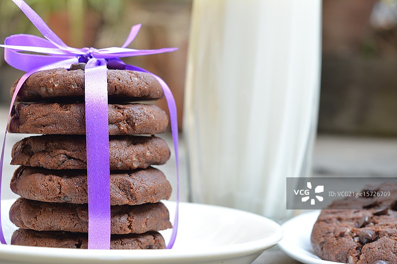 巧克力曲奇图片素材