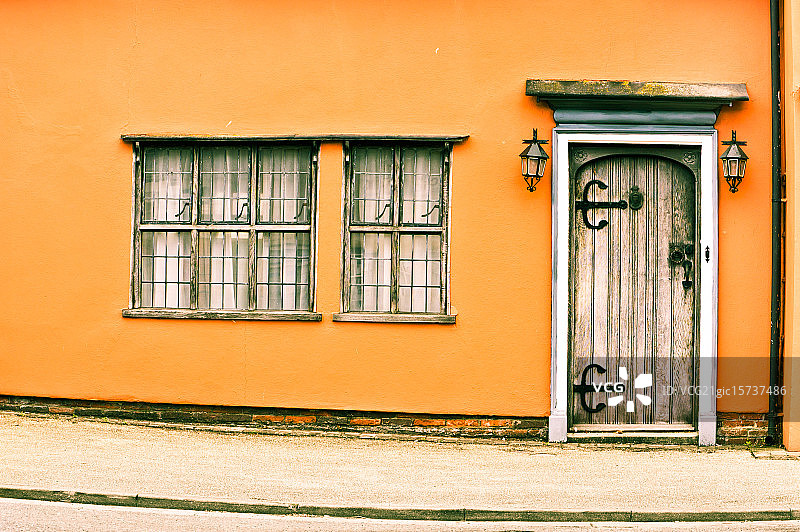 英国乡村小屋图片素材