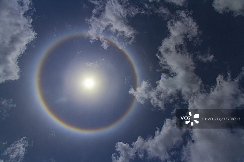奥兰多日晕图片素材