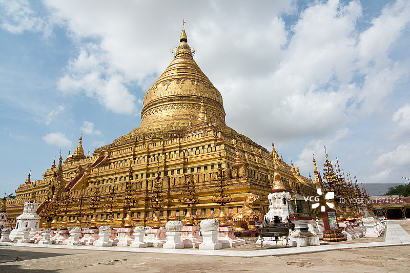 Shwezigon佛塔图片素材