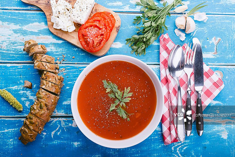 番茄汤图片素材