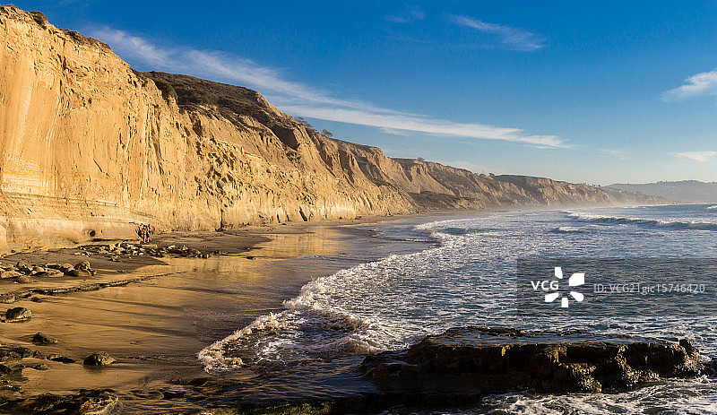 托里松树海滩图片素材