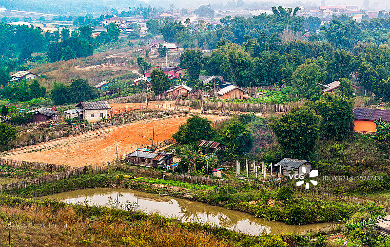 万象的雾天图片素材