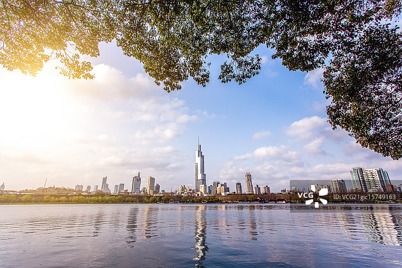 南京玄武湖风景图片素材