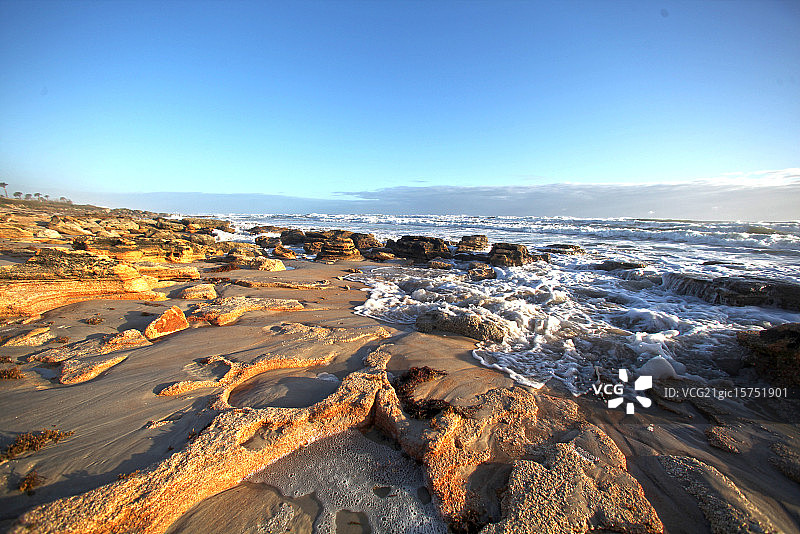 贝壳岩雕刻图片素材