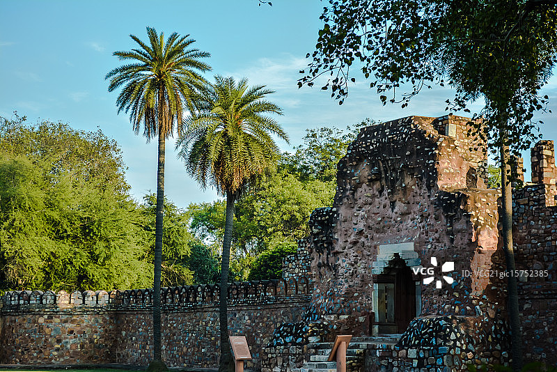 古老的堡垒（彩色）图片素材