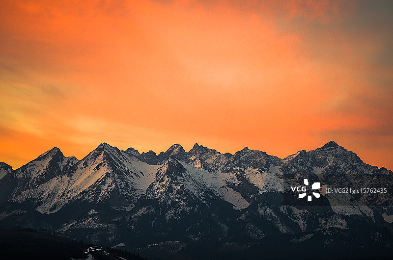 塔特里比尔斯基和塔特里维索凯图片素材