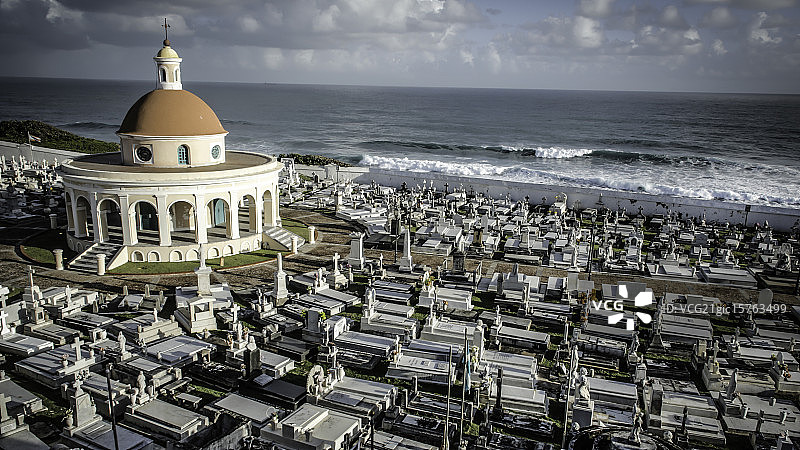 波多黎各墓地图片素材