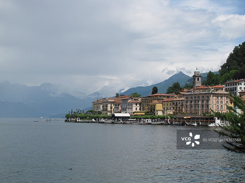 科莫湖，贝拉焦图片素材