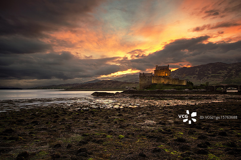 多南城堡图片素材