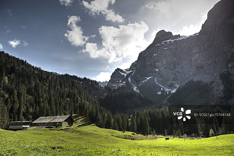 瑞士阿尔卑斯山图片素材