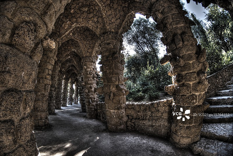 高迪公园图片素材