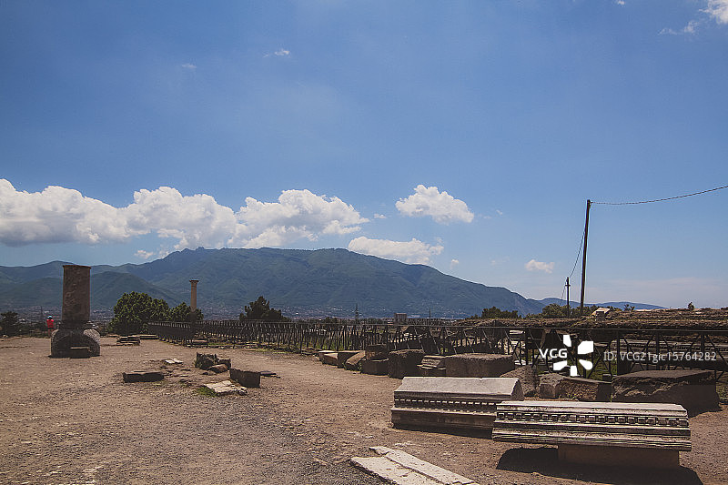 庞贝古城图片素材