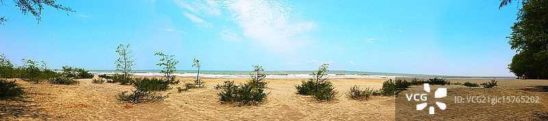 世界最长的海滩图片素材