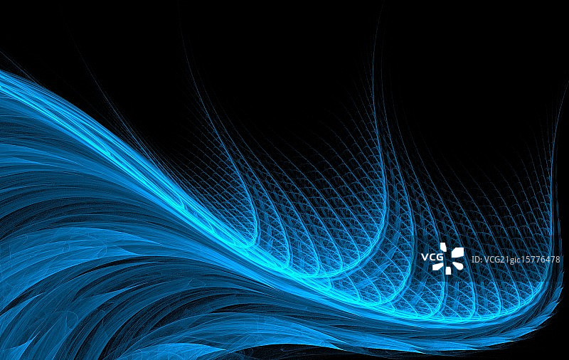 分形线条图片素材