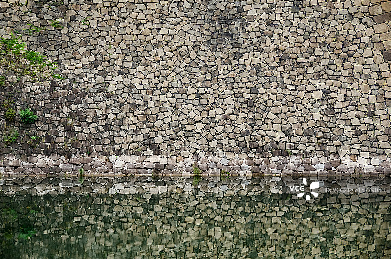 城堡防御墙图片素材