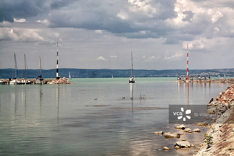 巴拉顿湖图片素材