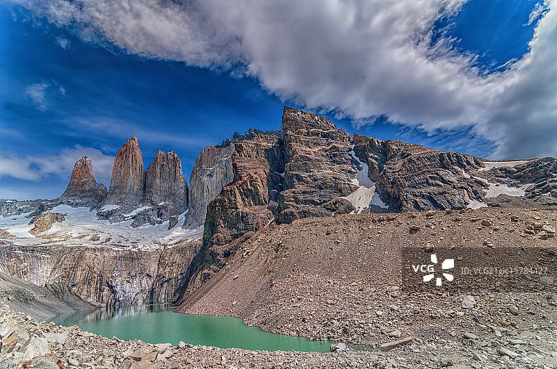 百内塔图片素材