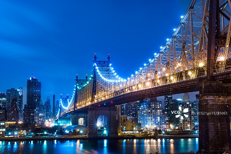 皇后区大桥图片素材