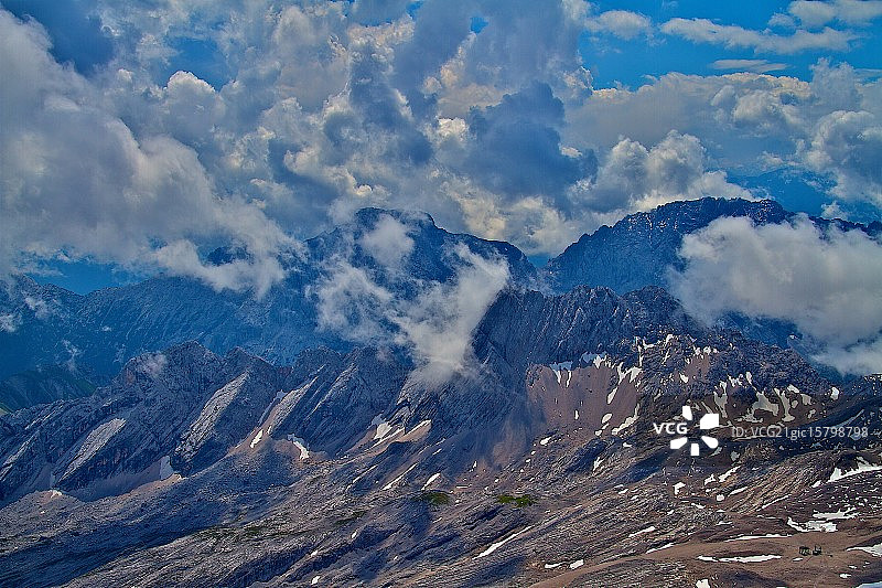 从楚格峰图片素材