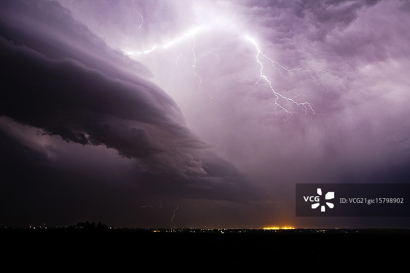 瓦拉瓦拉的闪电图片素材