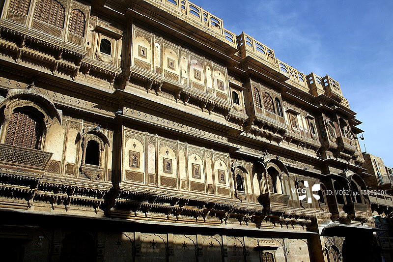 拉贾斯坦邦哈维利建筑图片素材