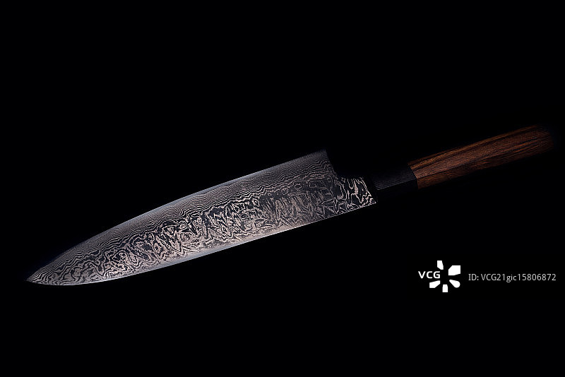大马士革主厨刀图片素材