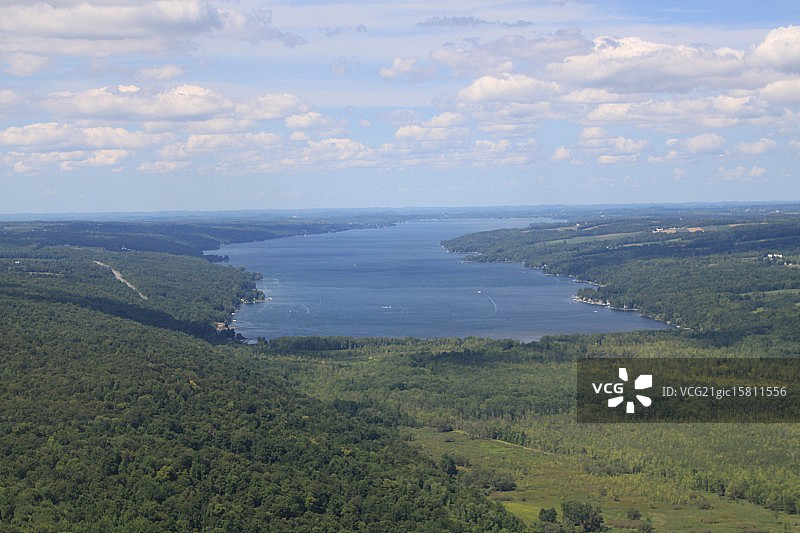 奥瓦斯科湖图片素材